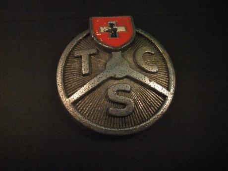 TCS ( Touring Club Suisse )Belangenbehartiging en dienstverlening op het gebied van mobiliteit, embleem